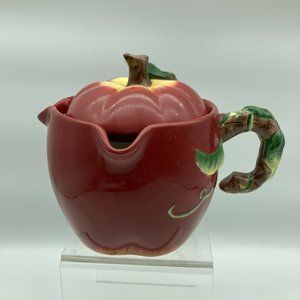 Shuntai Craft Factory Large Apple Tea Pot with Measurements